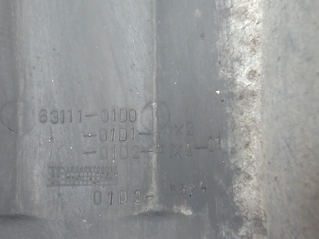 Aleta porta matricula SUZUKI GS E 500 1989-2001  segunda mano