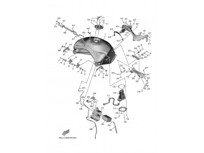 Valvula solenoide Yamaha Tracer 9 2021 - 2024