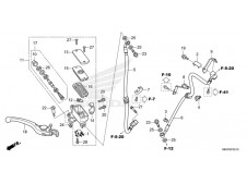Latiguillos freno delantero ABS Honda NC 750 X DCT 2021 - 2024