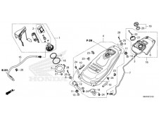 Depósito gasolina Honda NC 750 X DCT 2021 - 2024