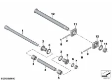 Tensor basculante derecho Bmw S 1000 R 2021 - 2024