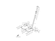 Eje rotulas Yamaha Tricity 300 2021 - 2024