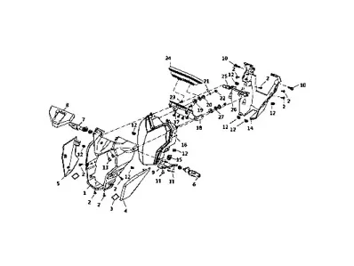 Embellecedor faro Keeway Keeway RKS 125 2024 - 2026