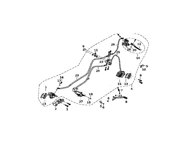 Pinza freno delantera Keeway Keeway RKS 125 2024 - 2026
