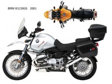 Asiento piloto BMW R1100 GS 1100 1996-1998  recambios para moto