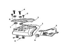 Embellecedor piloto trasero Keeway Keeway RKS 125 2024 - 2026