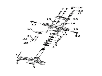 Embellecedor clausor Keeway Keeway RKS 125 2024 - 2026