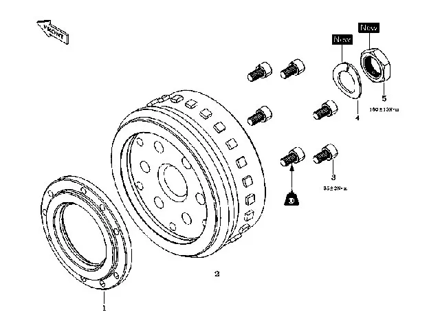 Volante magnetico Voge 650 DSX Euro 5 2022 - 2026