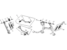 Palanca cambio Voge 650 DSX Euro 5 2022 - 2026