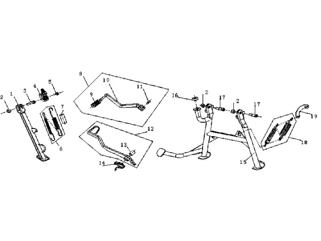 Palanca cambio Voge 650 DSX Euro 5 2022 - 2026