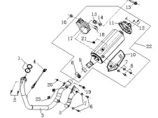 Sonda lamda Voge 650 DSX Euro 5 2022 - 2026