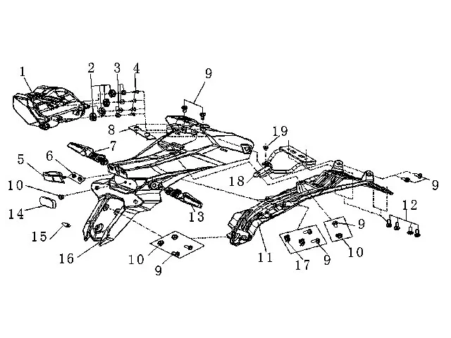 Intermitente trasero derecho Voge 650 DSX Euro 5 2022 - 2026