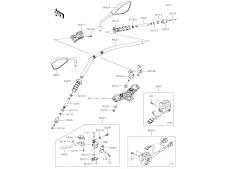 Manillar Kawasaki Z650 2020 - 2025