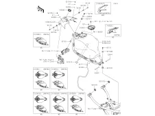 Deposito gasolina Kawasaki Z650 2020 - 2025