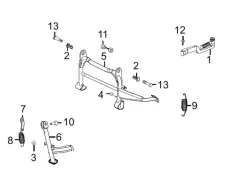 Pata de cabra Kymco Agility Carry 125 2021 - 2022