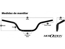 Manillar APRILIA RALLY 125 1989-1992  despiece de moto