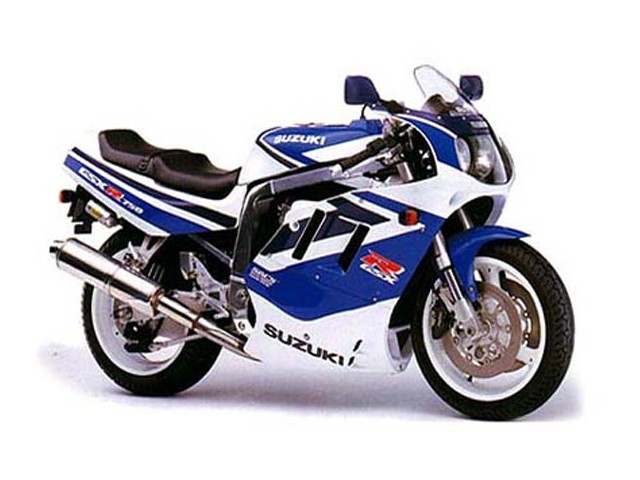 Aleta delantera negra SUZUKI GSX 750 R 750 1991-1992  moto