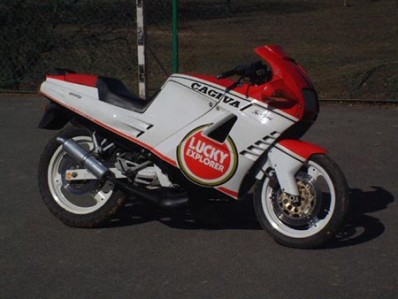 Aleta delantera trasera blanca CAGIVA FRECCIA 125 1989-1993 Recambio Ocasion