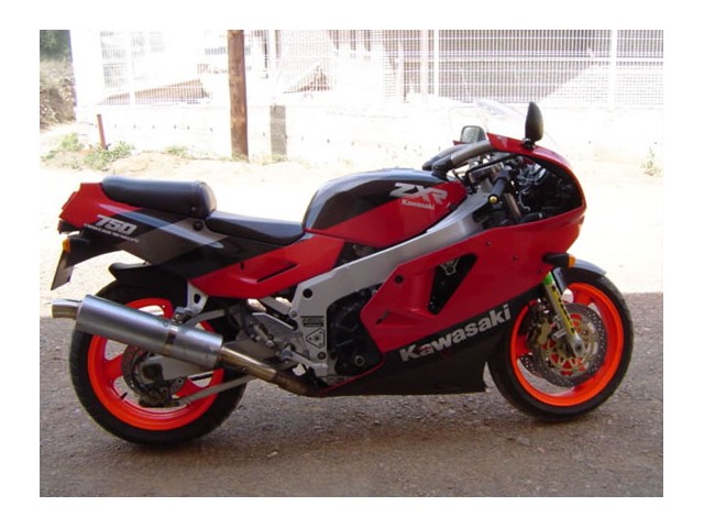 Aleta porta bateria Kawasaki zxr 750 1989 - 1989