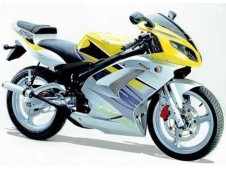 Aleta delantera negra RIEJU RS2 MATRIX 50 2003-2007  repuestos de motos