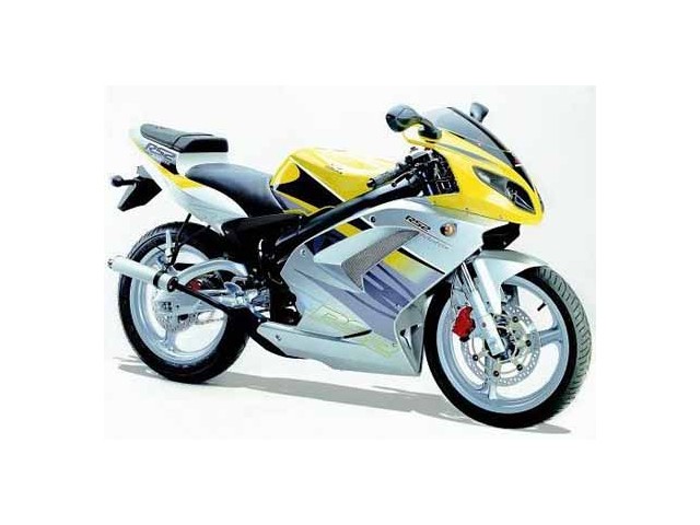 Aleta delantera negra RIEJU RS2 MATRIX 50 2003-2007  repuestos de motos