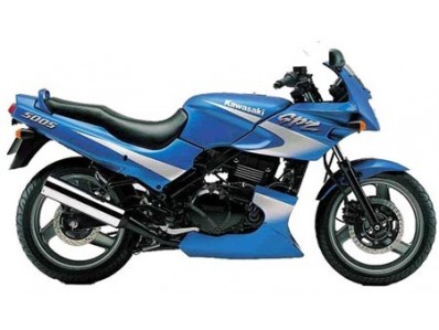 Disco freno delantero desgastado KAWASAKI GPZ 500 1993-2003  segunda mano