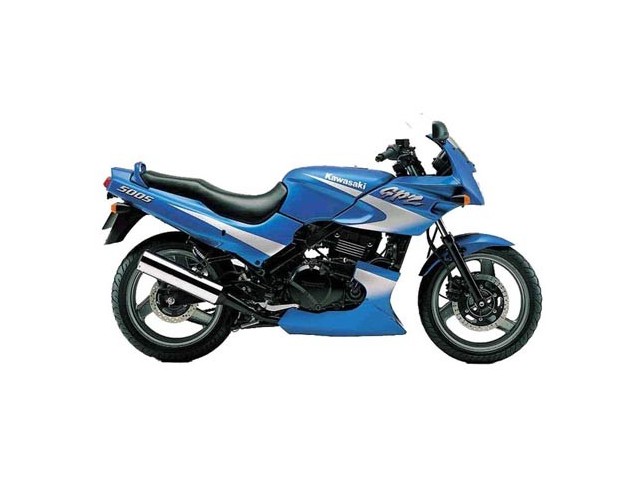 Disco freno delantero desgastado KAWASAKI GPZ 500 1993-2003  segunda mano