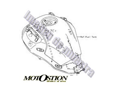Motor eje balance KYMCO XCITING 500 R ABS 500 2007-2012  motodesguace