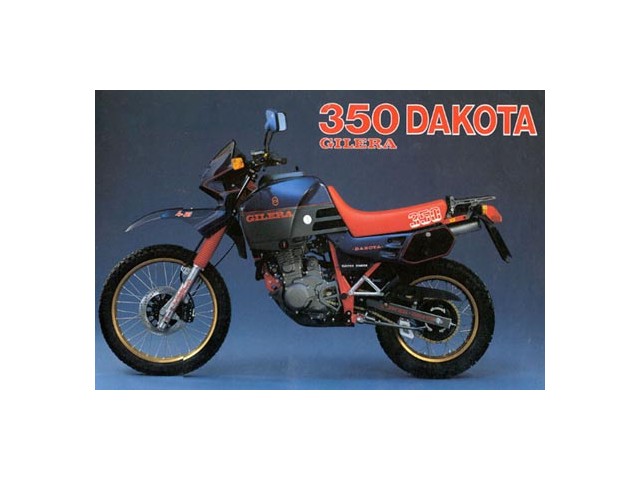 Colectores GILERA DAKOTA 350 1987-1989  segunda mano