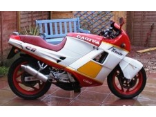 Estribera delantera izquierda CAGIVA FRECCIA 125 1987-1988  despiece de moto