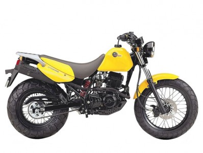 Aleta delantera blanca HYOSUNG KARION 125 2007-2014  moto