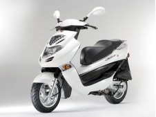 Aleta delantera gris KYMCO BETWIN 250 2001-2007  despiece de moto