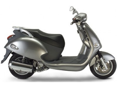 Aleta delantera gris KYMCO YUP 250 2000-2005  segunda mano