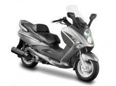 Cacha izquierda gris SYM GTS I 250 2008-2014  recambios para moto