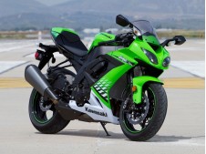 Protector basculante izquierdo carbono KAWASAKI ZX 10 R 1000 2010-2010  motodesguace