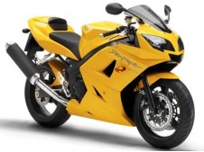 Quilla izquierda roja TRIUMPH DAYTONA 600 2003-2004  recambios para moto