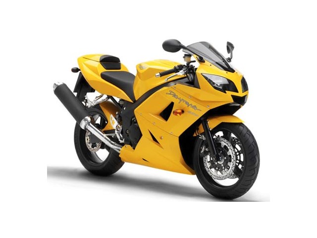 Silecioso carbono TRIUMPH DAYTONA 600 2003-2004  segunda mano