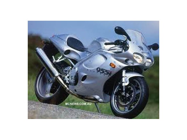 Cubre deposito verde TRIUMPH 955 I 955 2000-2002  recambio moto