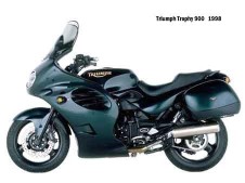Tapa maleta derecha gris TRIUMPH TROPHY 900 1998-2002  repuestos de motos