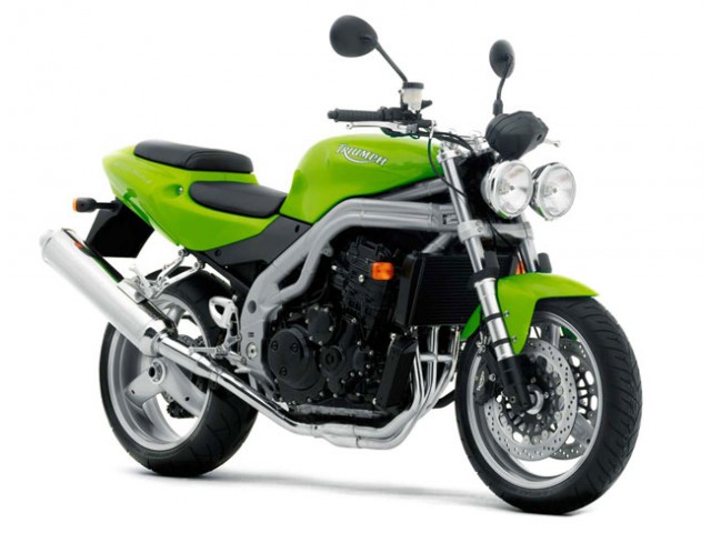 Estribera trasera izquierda TRIUMPH SPEED TRIPLE 955 2002-2004  desguace motos