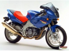 Aleta delantera azul YAMAHA SZR 660 1995-1999  repuestos de motos