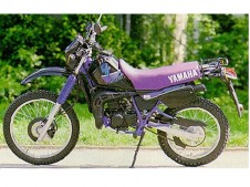 Aleta delantera blanca YAMAHA DT 80 1987-1992 Recambio Ocasion