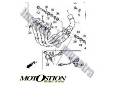 Colectores YAMAHA XJ 900 1983-1990  desguace motos