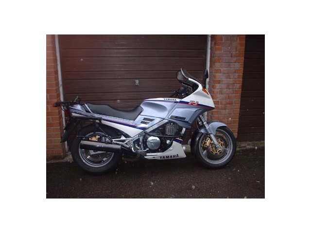 Deposito gasolina azul YAMAHA FJ 1200 1986-1988  despiece de moto