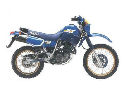 Estribera delantera izquierda YAMAHA XT 600 1984-1989  recambios para moto
