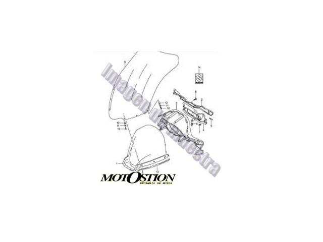 Radiador agua YAMAHA FZR 1000 1992-1993  recambios para moto
