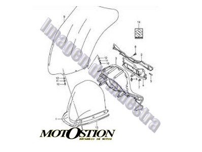 Radiador agua YAMAHA FZR 600 1989-1992  segunda mano