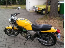 Semimanillar izquierdo YAMAHA SRX 600 1985-1988  recambios para moto