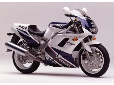 Soporte estribera delantero izquierdo YAMAHA FZR 1000 1992-1993  despiece de moto