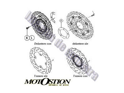 Soporte semimanillar izquierdo YAMAHA FZR 1000 1992-1993  segunda mano